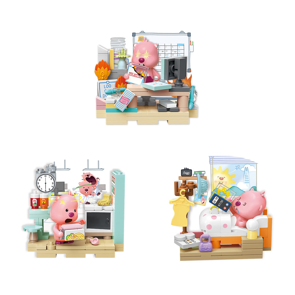 Keepplay Zanmang Loopy Work Life Theme Building Toys Main image