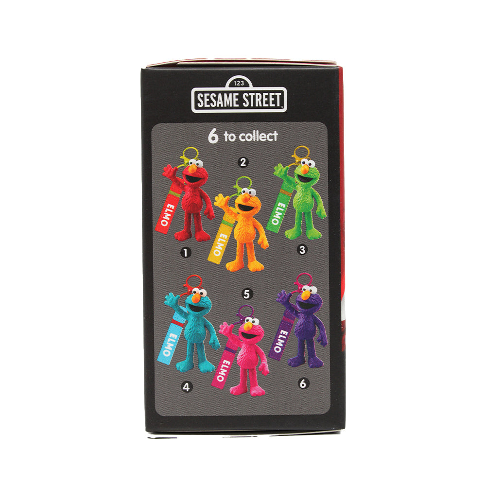 123 Sesame Street 8cm Elmo Figure with Keychain