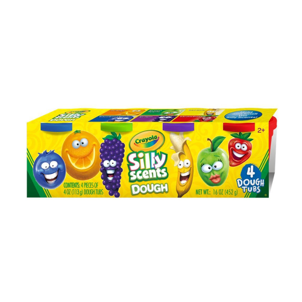 Crayola Silly Scents Dough 4 Dough Tub Main image