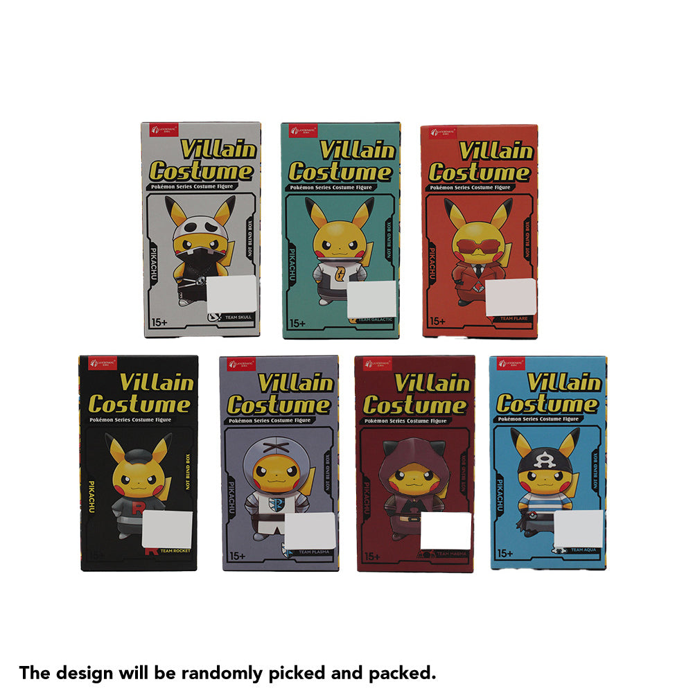 Langbowang Pokémon Pikachu Villain Costume Series Figure Assortment Main image