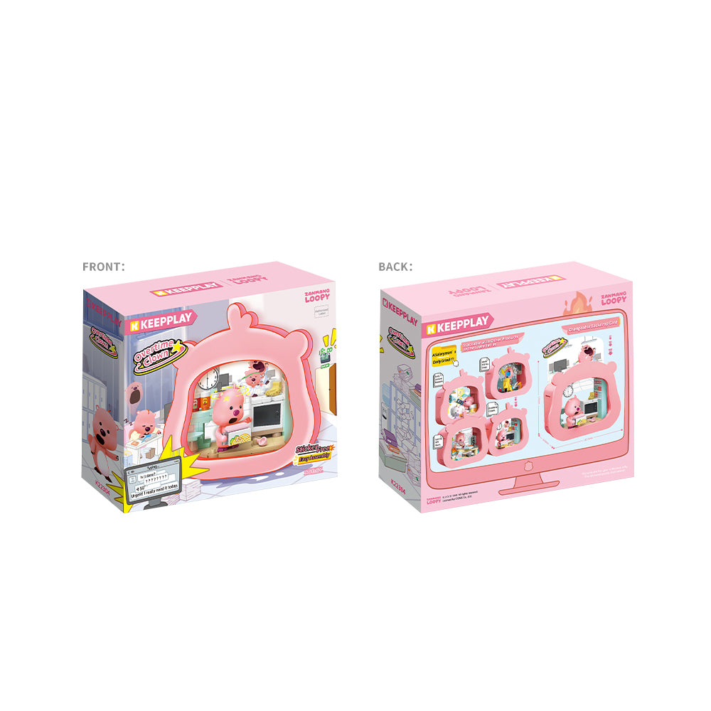 Keepplay Zanmang Loopy Work Life Theme Building Toys