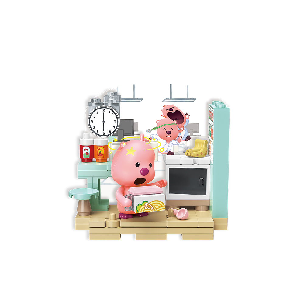 Keepplay Zanmang Loopy Work Life Theme Building Toys