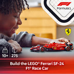 LEGO® Speed Champions Ferrari SF-24 F1® Race Car 77242, Ages 10+, Building Blocks (275 Pieces)