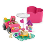 MEGA™ Barbie Color Reveal HKF90 Convertible Road Trip, Ages 4+, Building Blocks (66pcs)