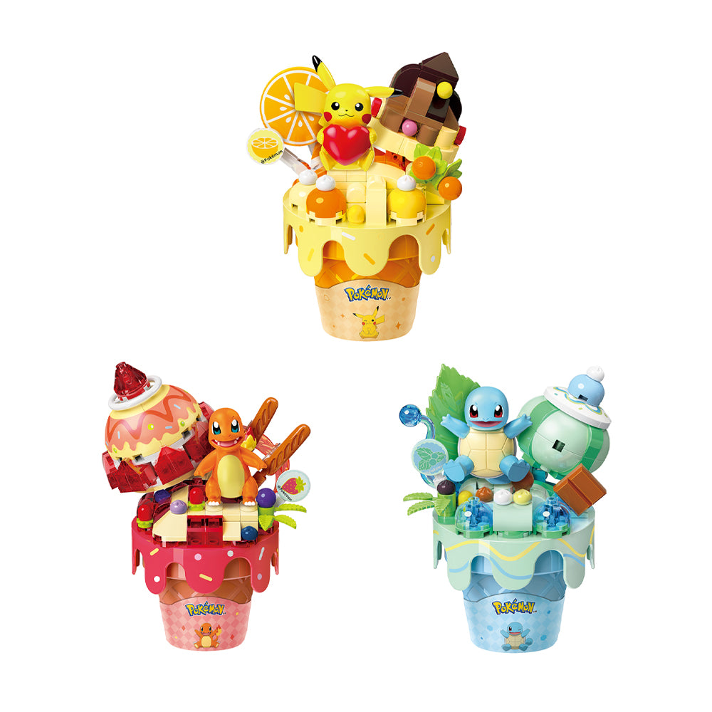 Keepplay Pokemon Cone Building Blocks