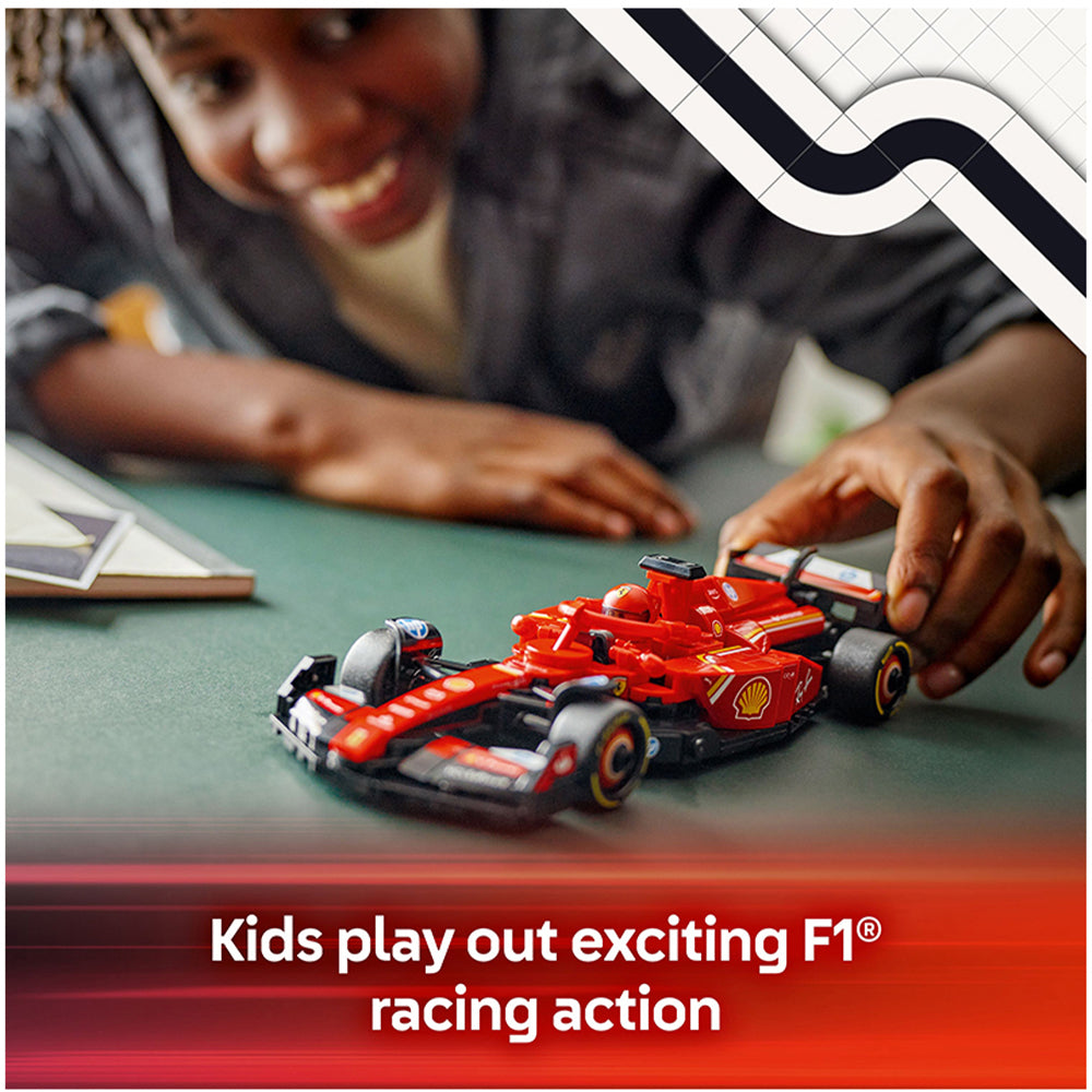 LEGO® Speed Champions Ferrari SF-24 F1® Race Car 77242, Ages 10+, Building Blocks (275 Pieces)