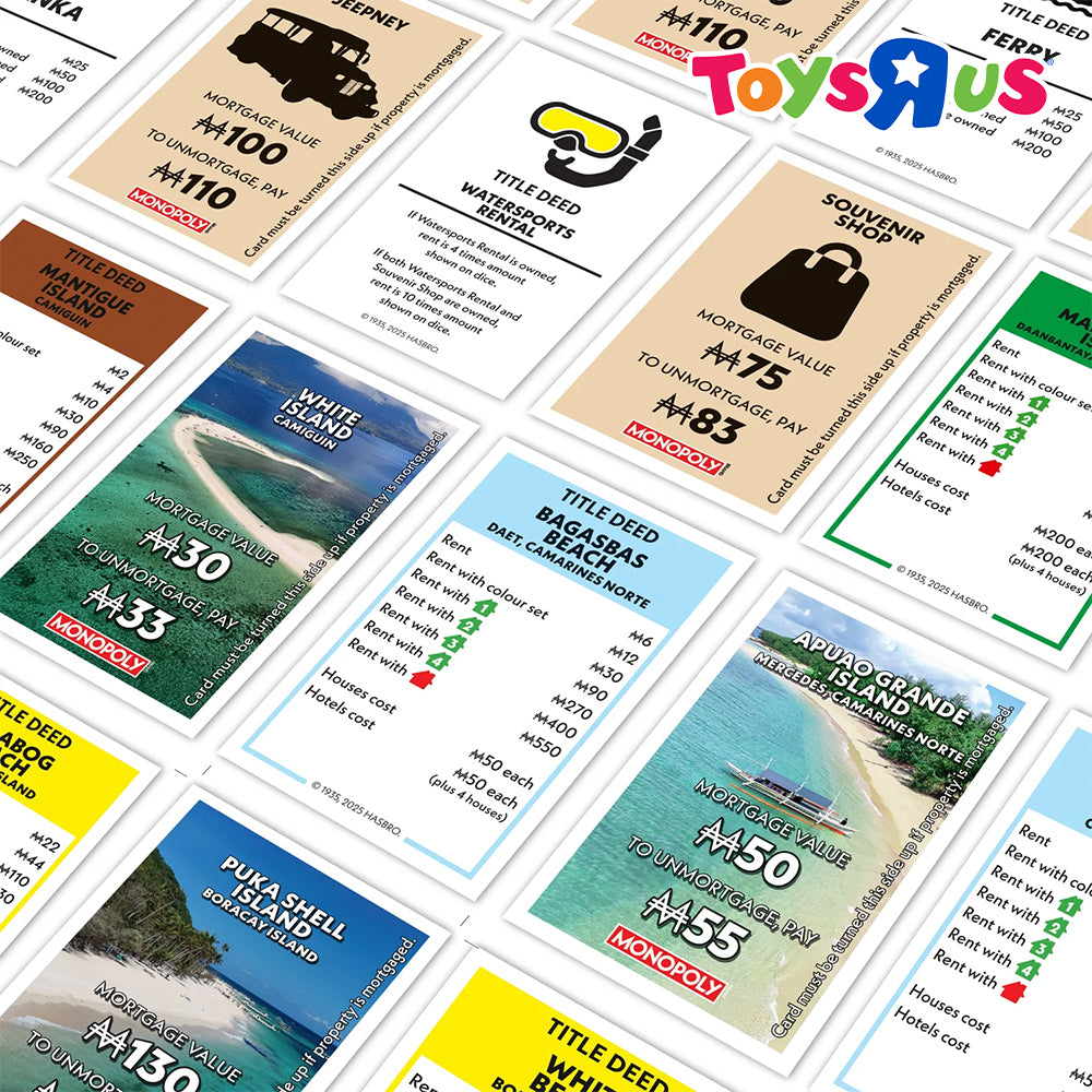 Gaming Library Monopoly Beaches of the Philippines