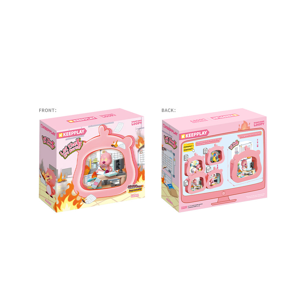 Keepplay Zanmang Loopy Work Life Theme Building Toys
