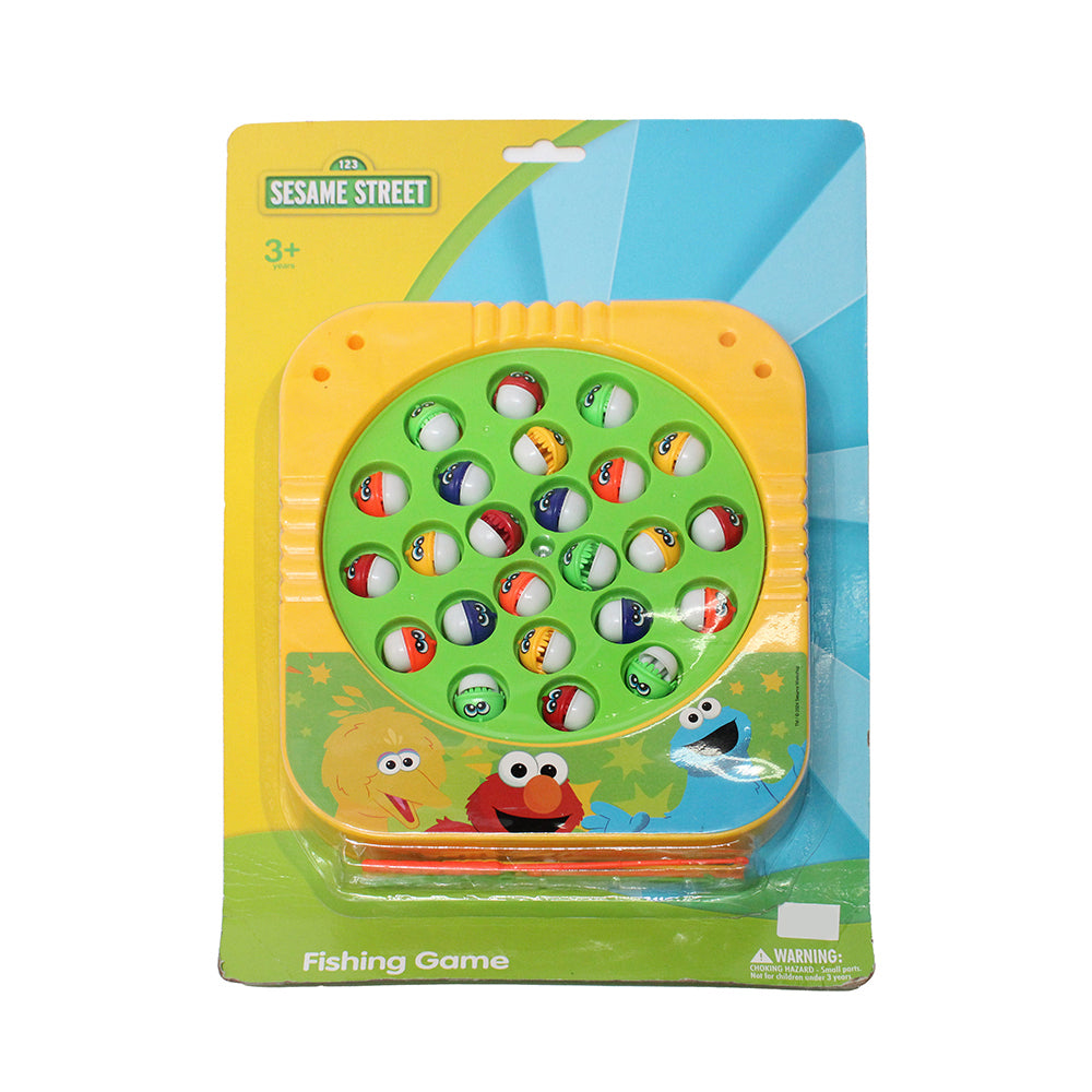 123 Sesame Street Fishing Game - Yellow Main image