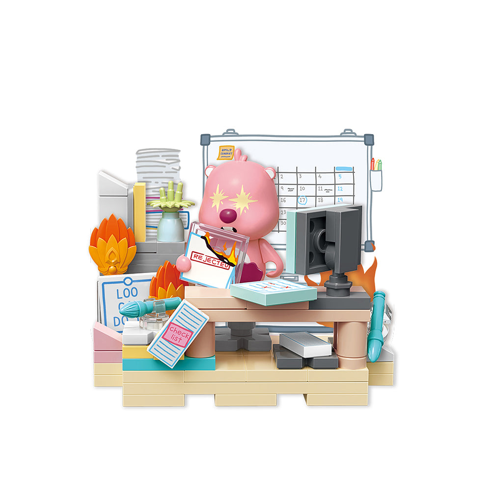 Keepplay Zanmang Loopy Work Life Theme Building Toys