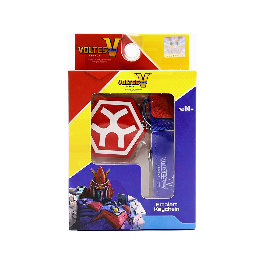 Voltes V Legacy Emblem Keychain