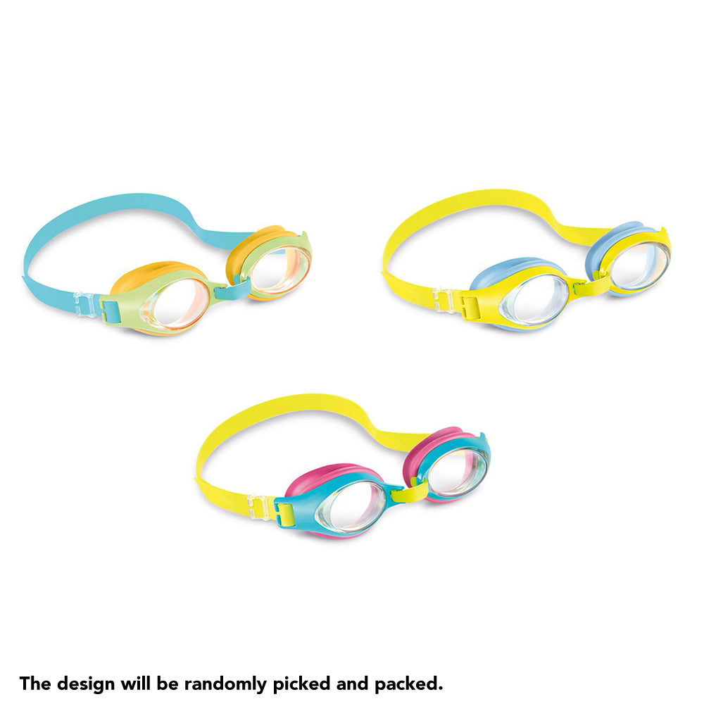 Intex Junior Goggles (Blue, Pink)