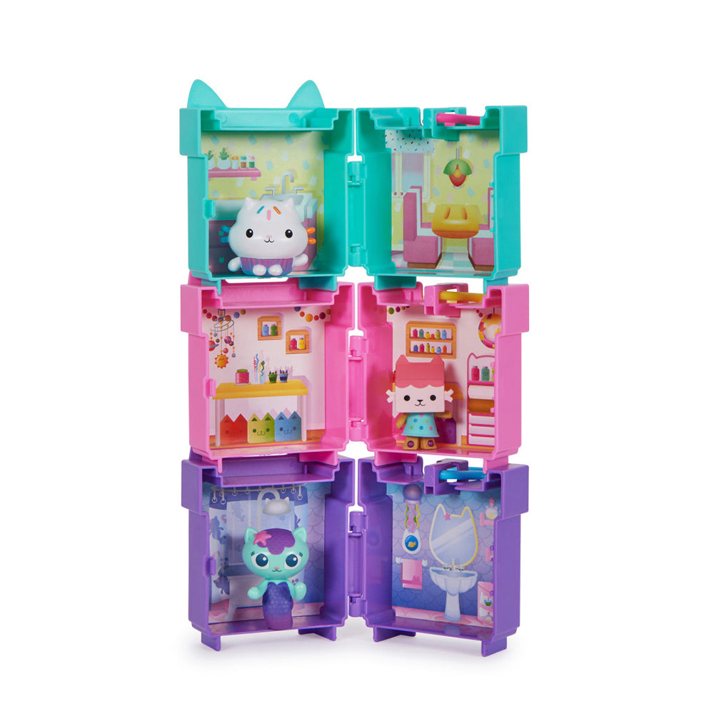 Gabby's Dollhouse Mini Clip Toy Figures With Accessories Playset