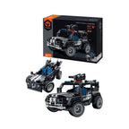 I Mechanical Master SWAT Vehicle 2-in-1 Modes No. 6810 - 391 Pieces Building Bricks Set