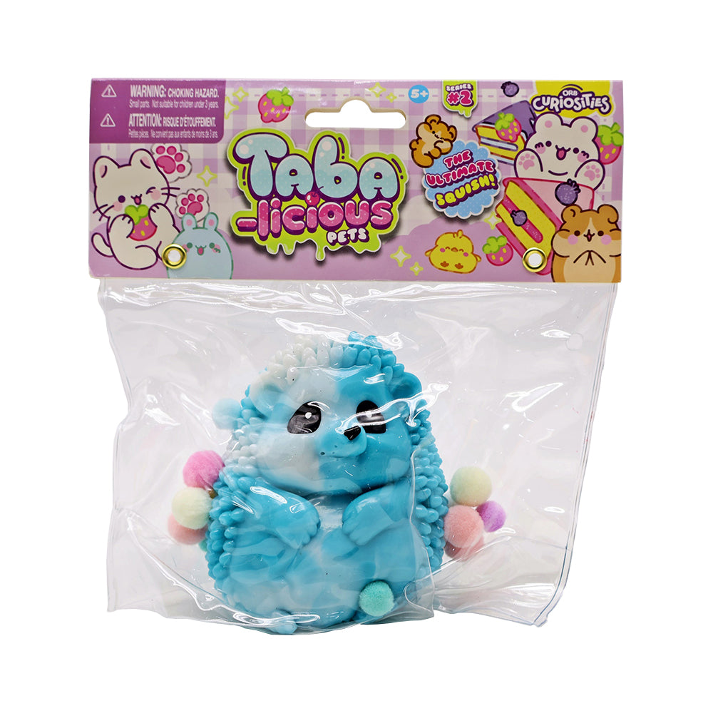 Orb Curiosities Taba-Licious Pets - Hedgehog - Blue White