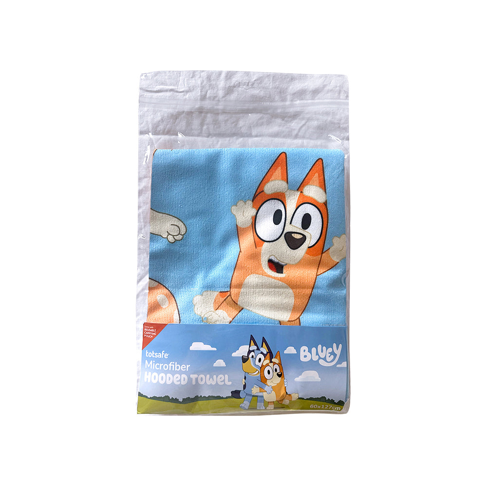 Totsafe Bluey Microfiber Hooded Towel