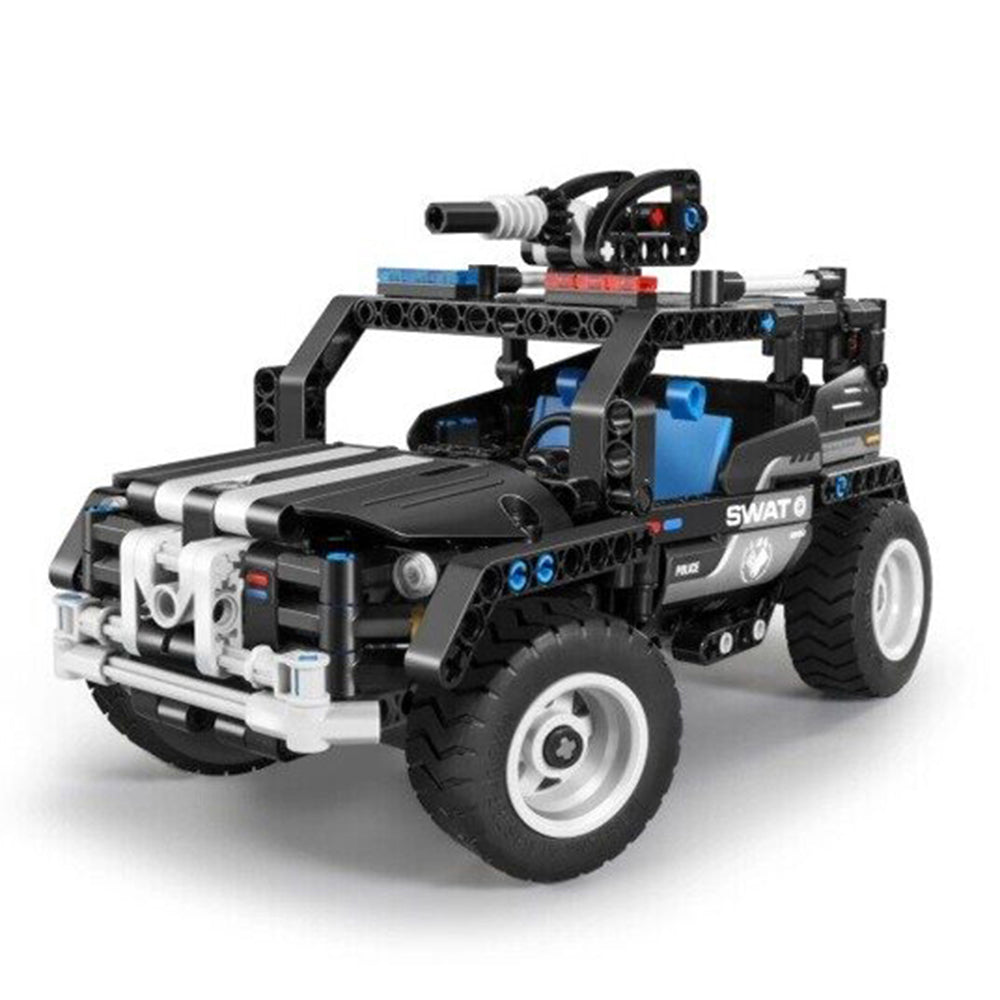 I Mechanical Master SWAT Vehicle 2-in-1 Modes No. 6810 - 391 Pieces Building Bricks Set