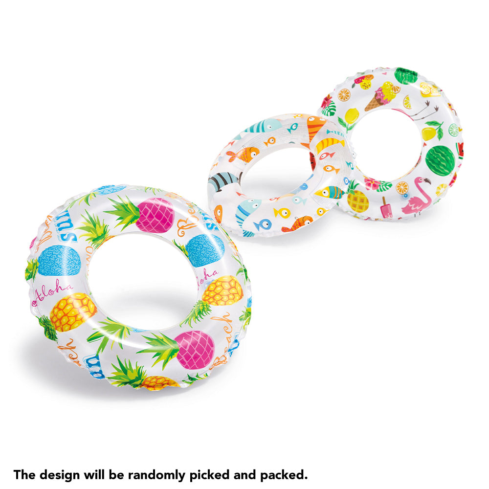 Intex Lively Print Swim Ring Main image