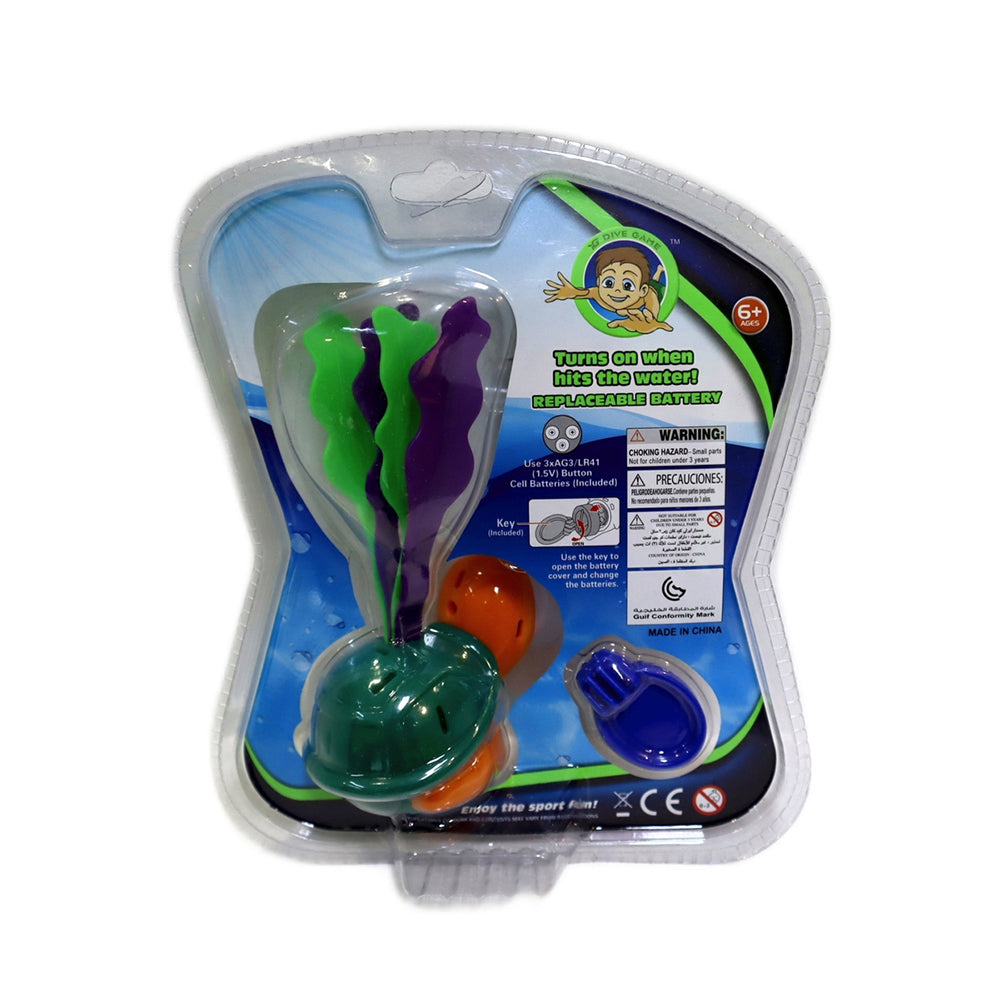 Light Up Dive Game - Catch The Turtle (Green)