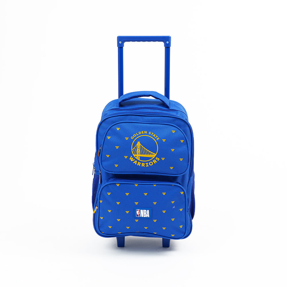 NBA Kids Trolley Bag - Golden State Warriors