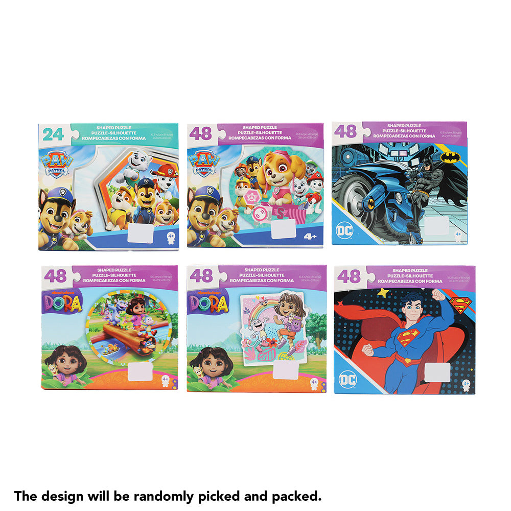 Cardinal Games Shaped Puzzles Assortment, 48 Pieces, Ages 4+