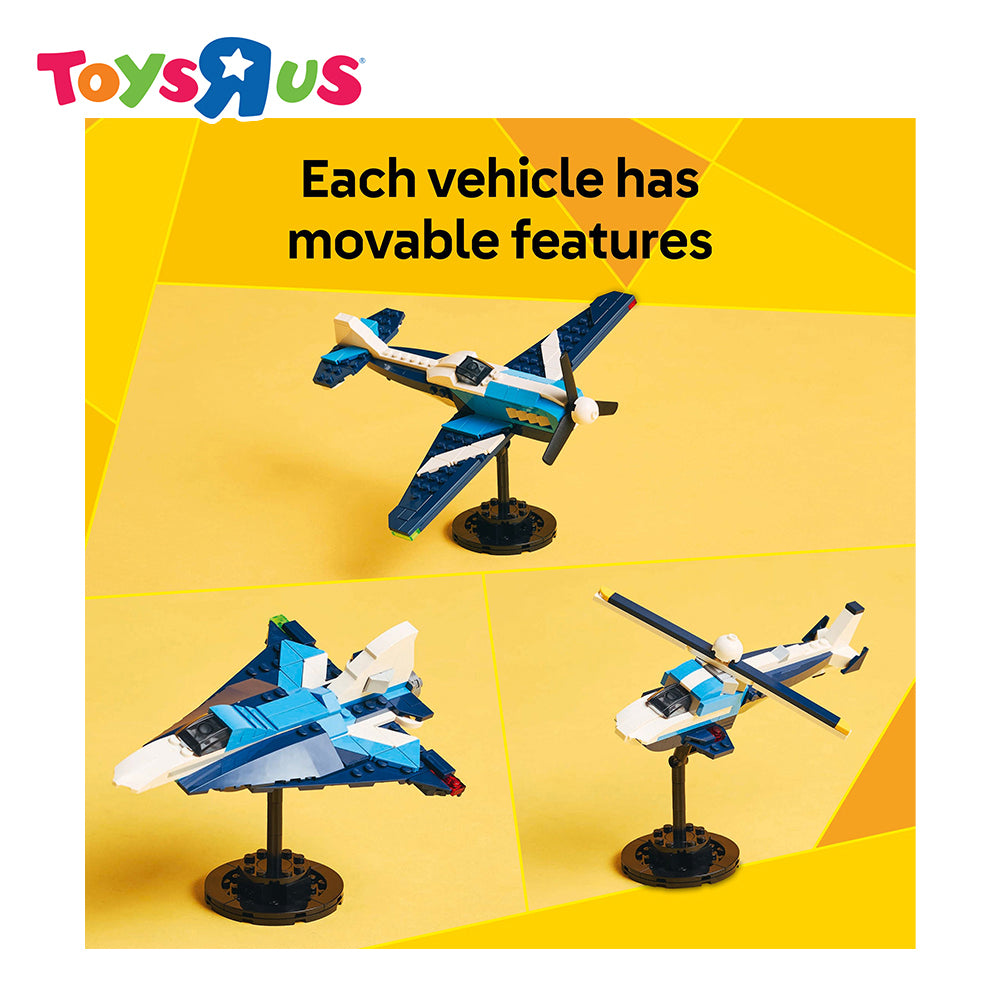 LEGO® Creator 31160 3in1 Aircraft: Race Plane, Ages 7+, Building Blocks (178 Pieces)