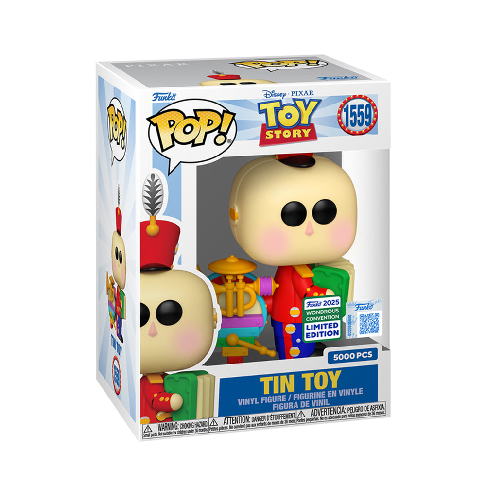 Funko Pop! Disney: Pixar Toy Story - Tin Toy No.1559 (2025 Wondrous Convention Limited Edition) Secondary image