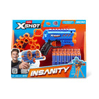 Zuru X-shot Insanity Micro Air Blaster 24 Air Pocket Darts, Ages 8+