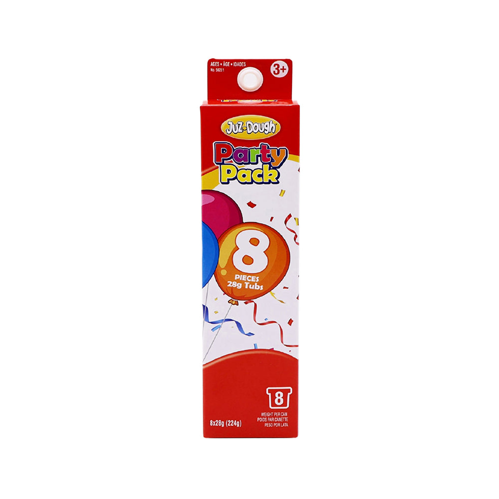 Juz Dough Party Pack 8-Pieces 28g Tubs