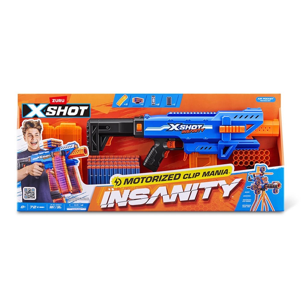 Zuru X-Shot Insanity Motorized Clip Mania Main image