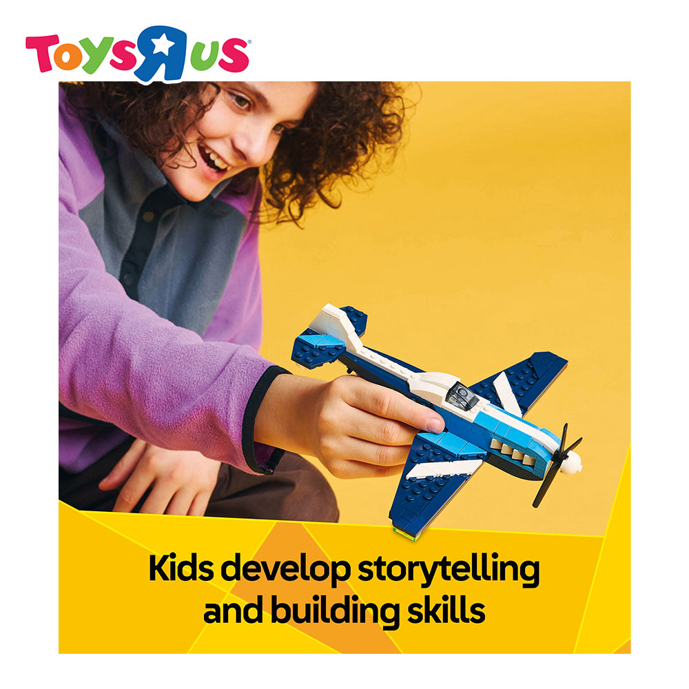 LEGO® Creator 31160 3in1 Aircraft: Race Plane, Ages 7+, Building Blocks (178 Pieces)