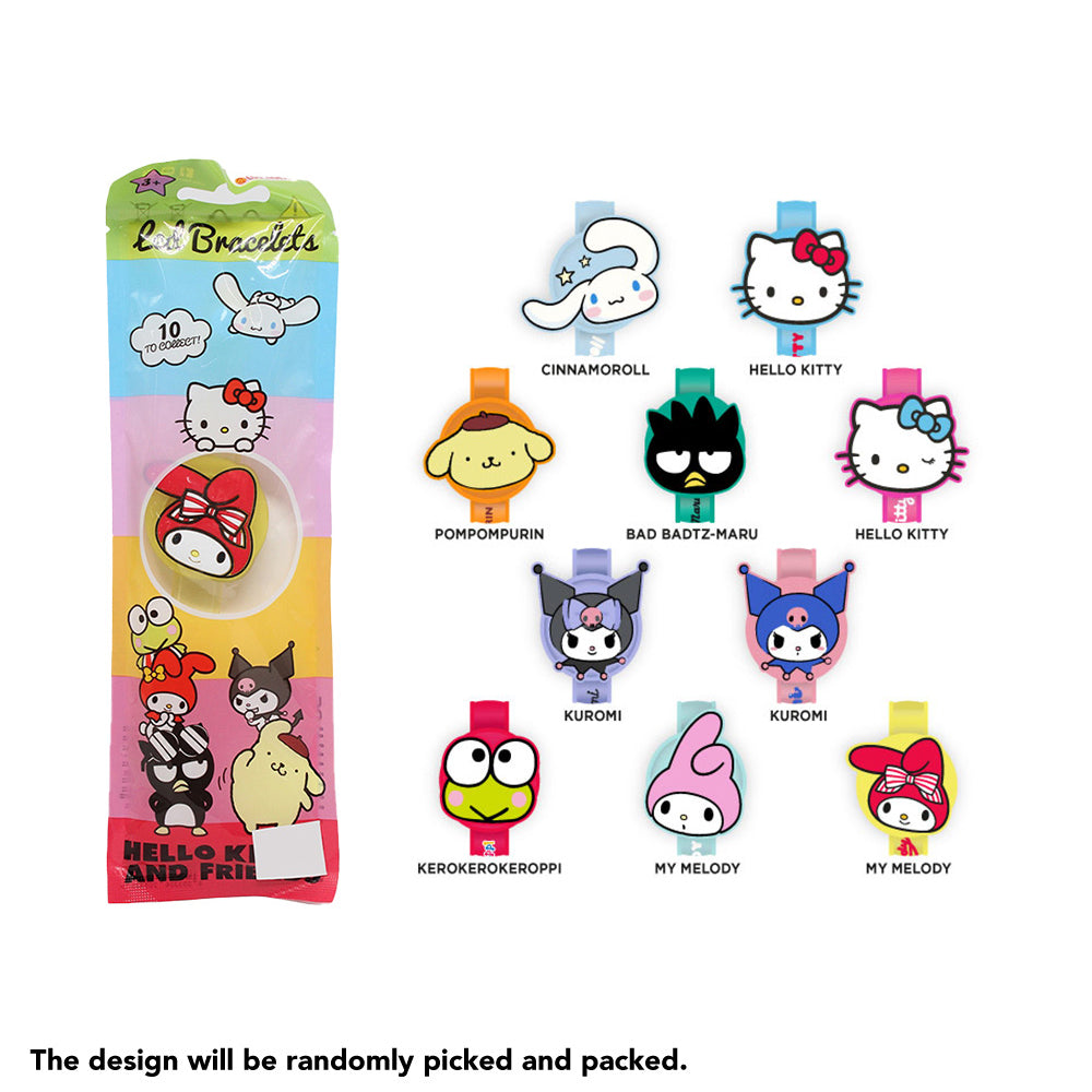 Sanrio – Original Hello Kitty & Friends LED Bracelets with Light