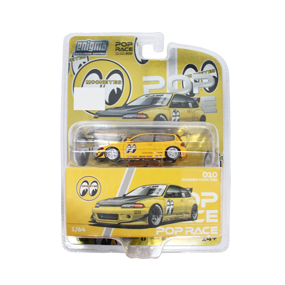 Pop Race 1:64 - Exclusive Edition 010 Pandem Civic EG6 Main image