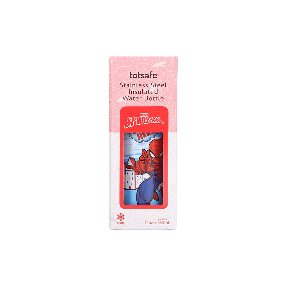 Zippies Lab Stainless Steel Insulated Water Bottle (354ml) - Marvel Spider-Man