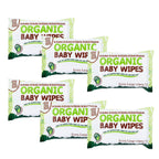 Organic Baby Wipes 30s Extra Large (Bundle of 6)