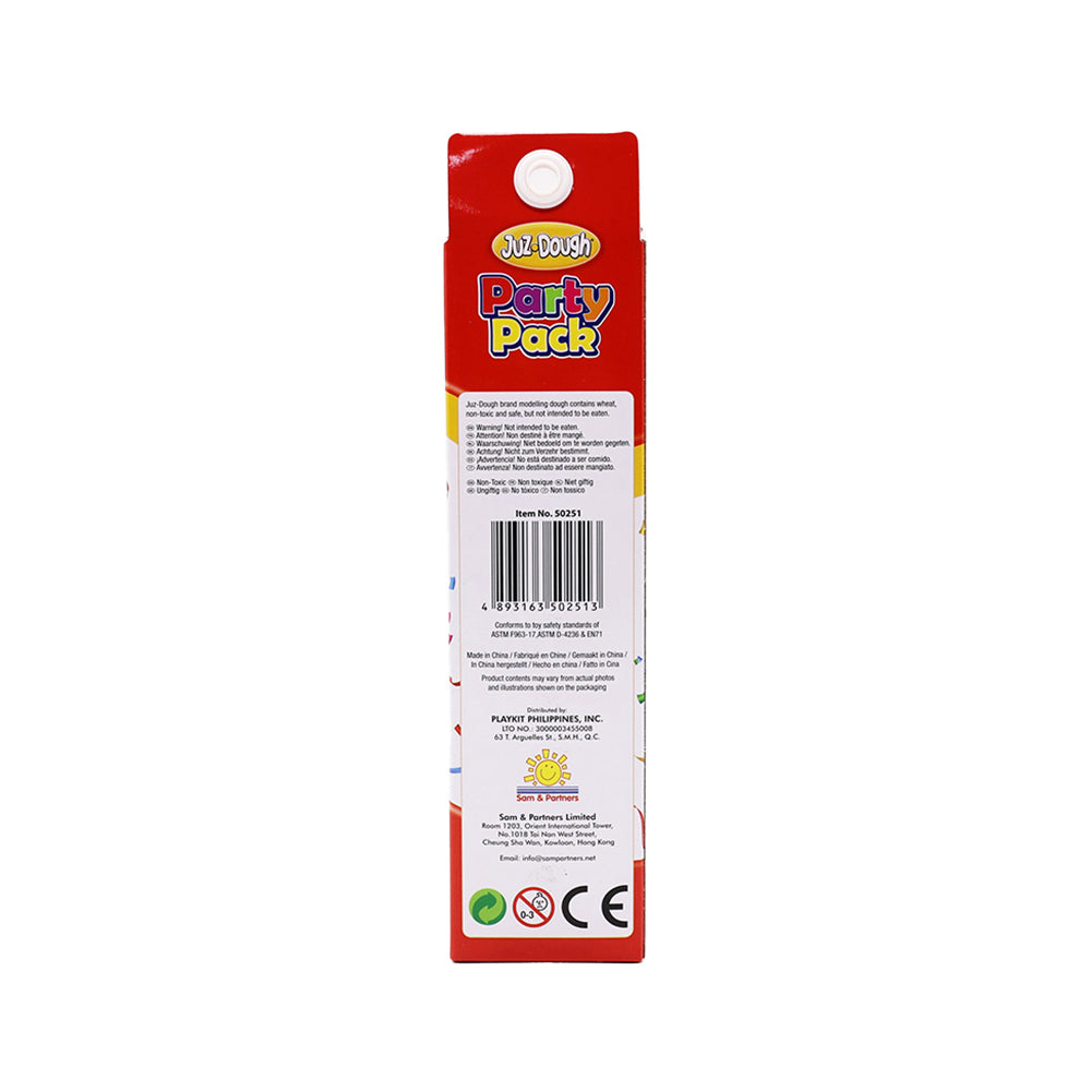 Juz Dough Party Pack 8-Pieces 28g Tubs