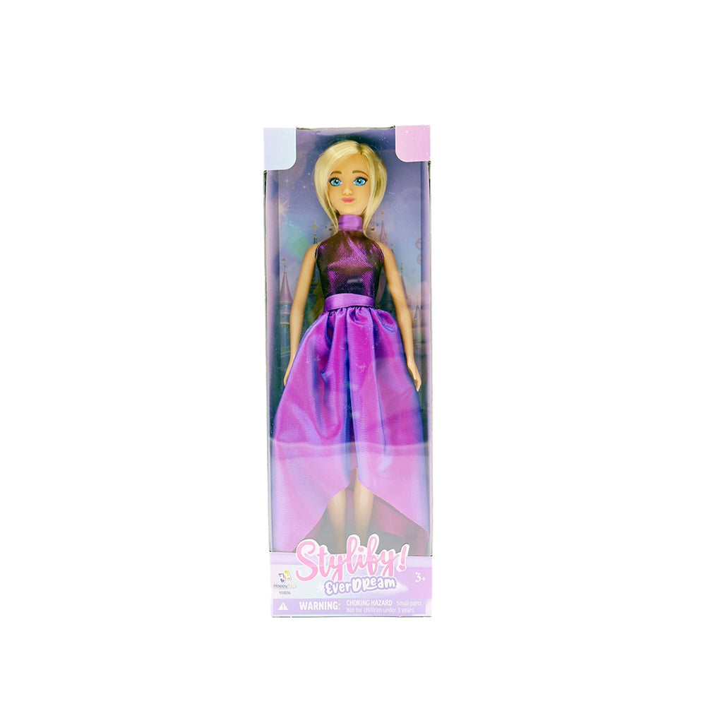 Stylify! Everdream Princess 12-Inch Doll - Purple Dress Main image