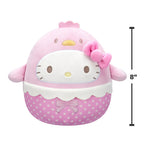 Squishmallows Hello Kitty and Friends Sanrio 8 Inch Small Plush Toy (Hello Kitty)