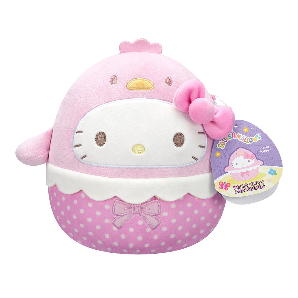 Squishmallows Hello Kitty and Friends Sanrio 8 Inch Small Plush Toy (Hello Kitty)