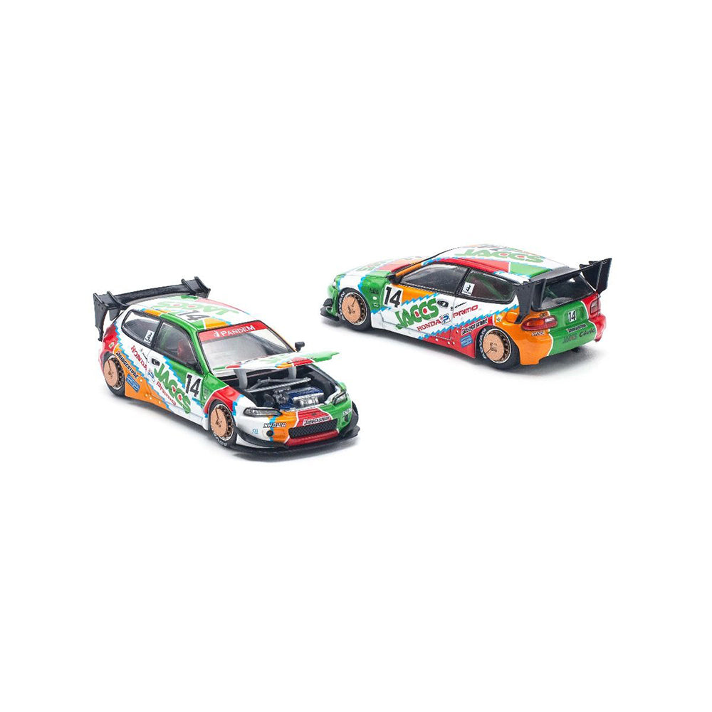 Pop Race 1:64 - PR64-128 Pandem Civic EG6