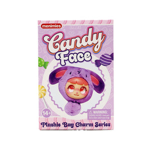 Menimies Candy Face Plushie Bag Charm Series