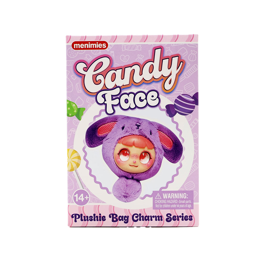 Menimies Candy Face Plushie Bag Charm Series