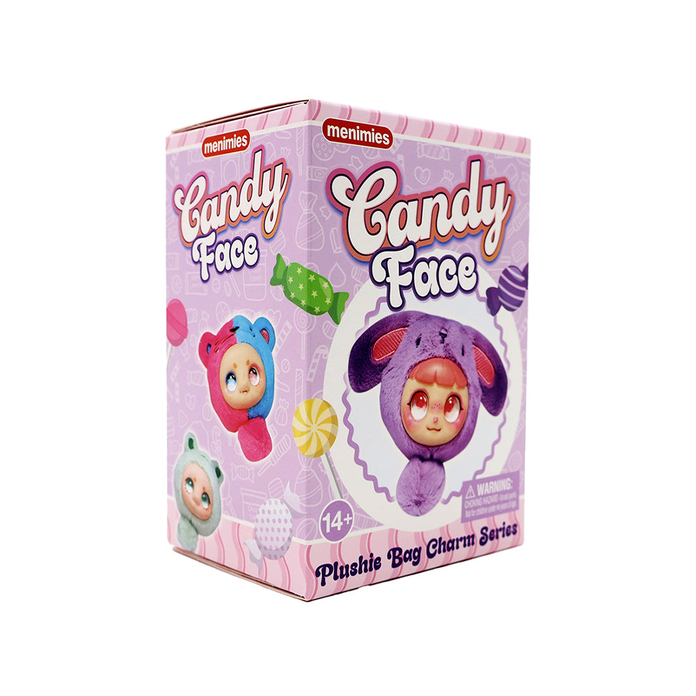 Menimies Candy Face Plushie Bag Charm Series
