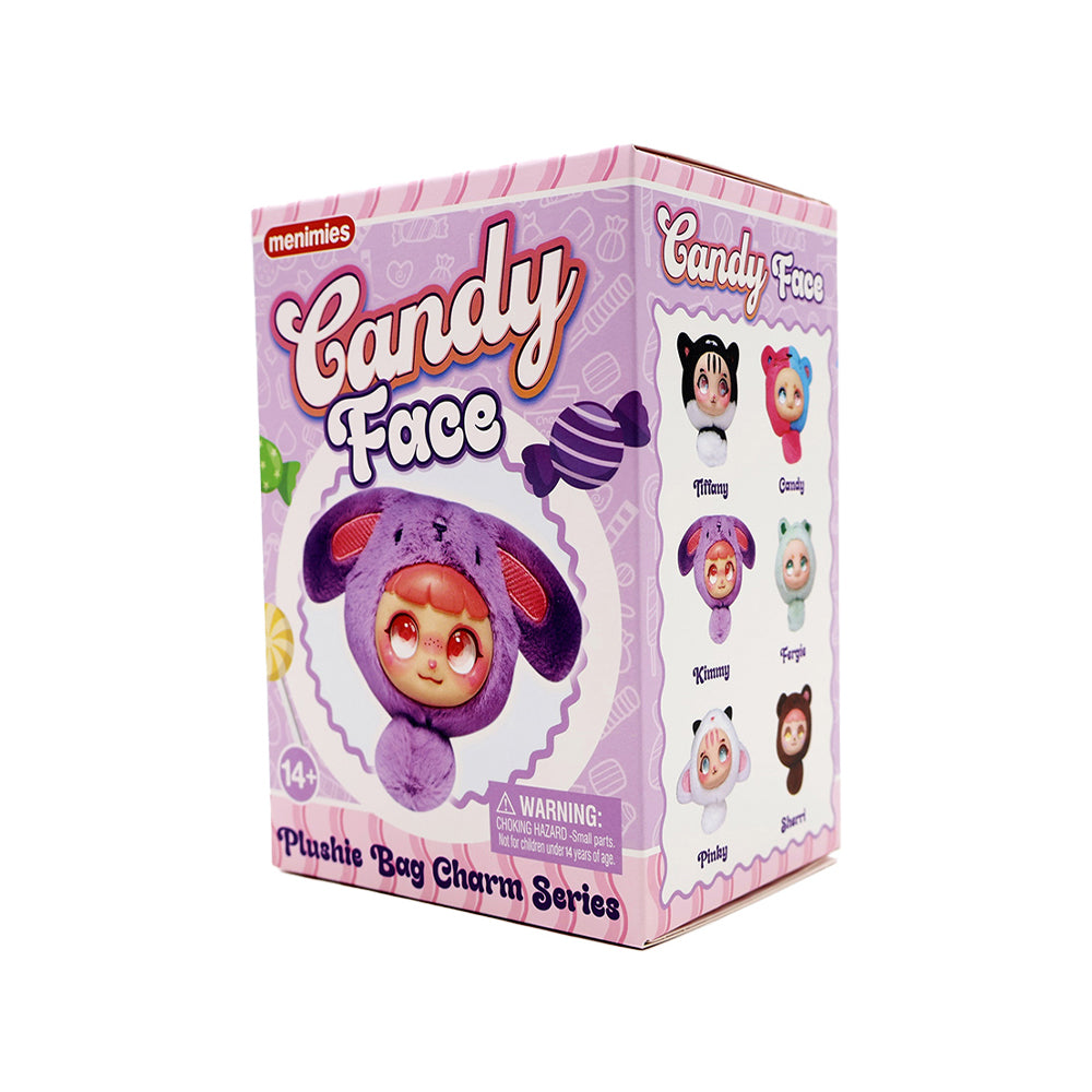 Menimies Candy Face Plushie Bag Charm Series