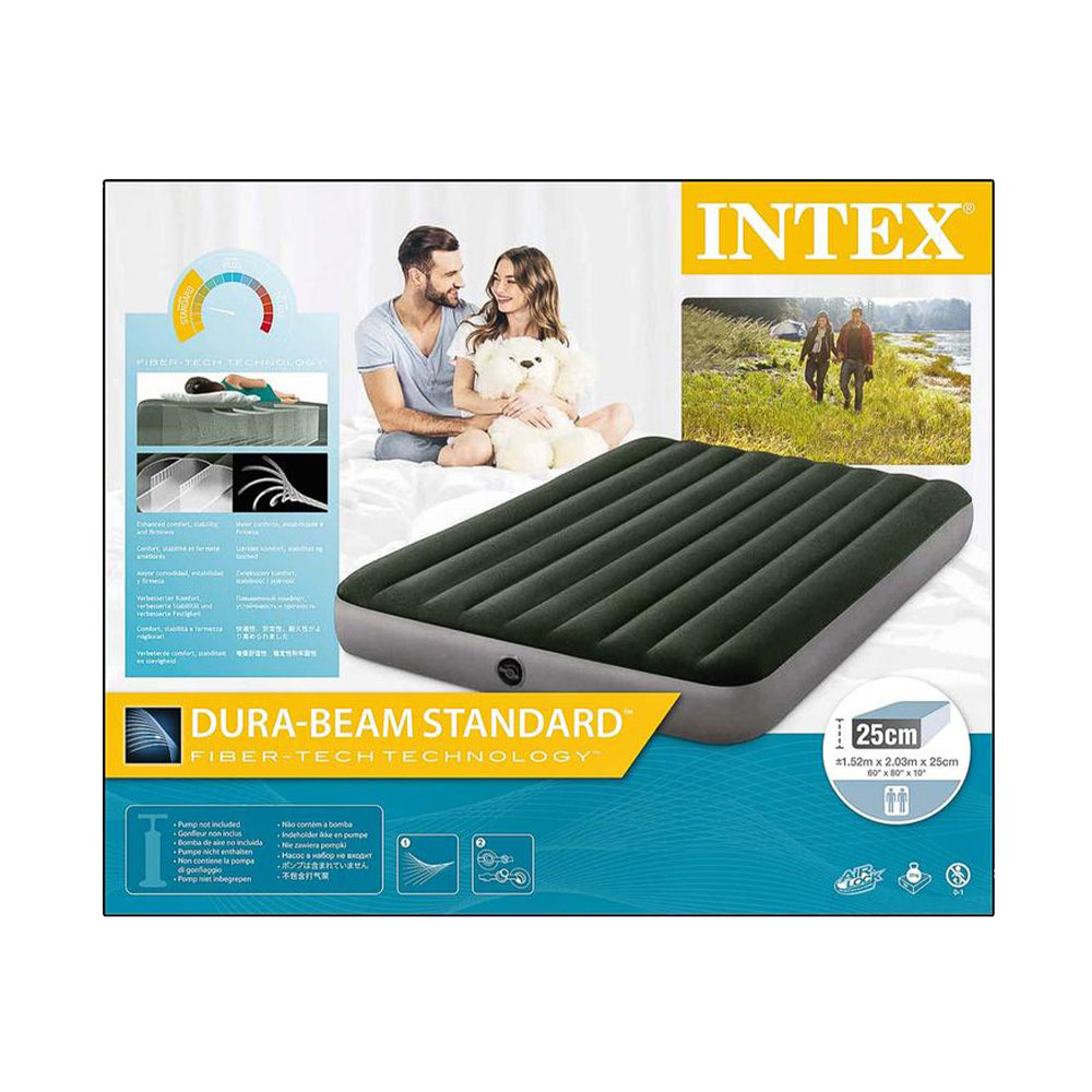 Intex Queen Dura-Beam Prestige Downy Air Bed Main image