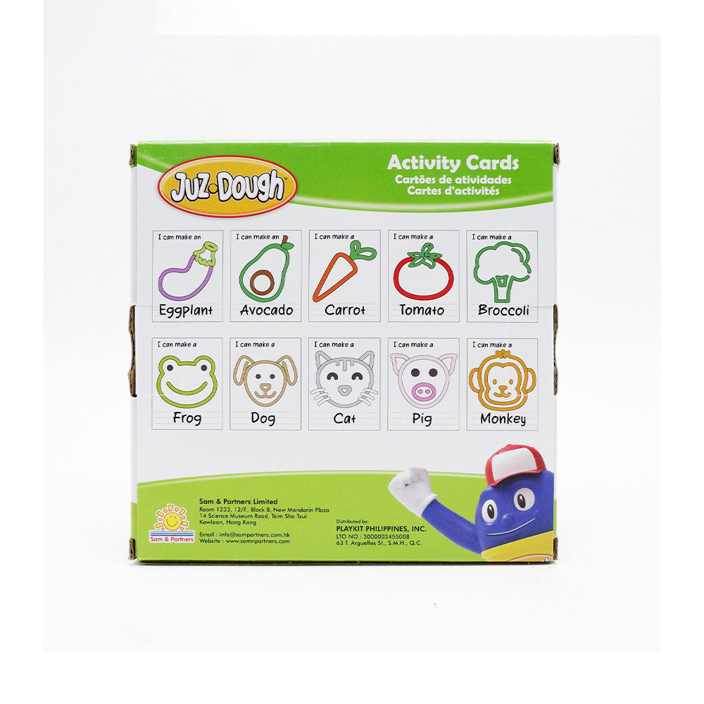 Juz Dough Activity Cards - Animal and Vegetables