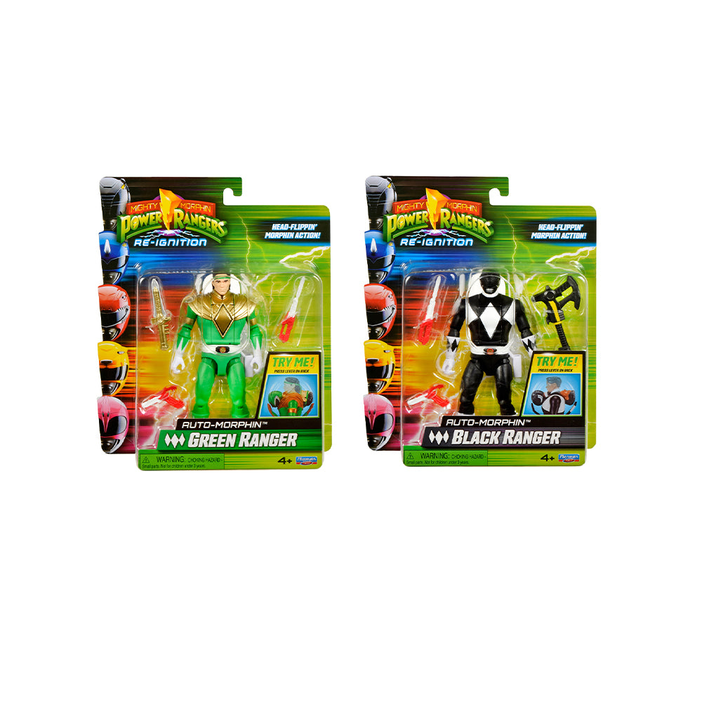 Mighty Morphin Power Rangers Re-Ignition - Auto-Morphin Flippin' Action (Assorted)