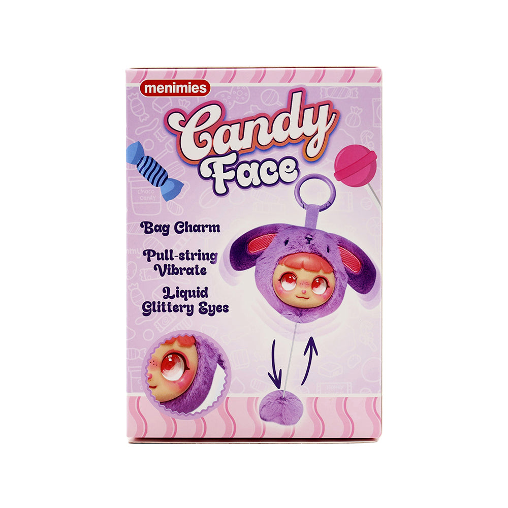 Menimies Candy Face Plushie Bag Charm Series