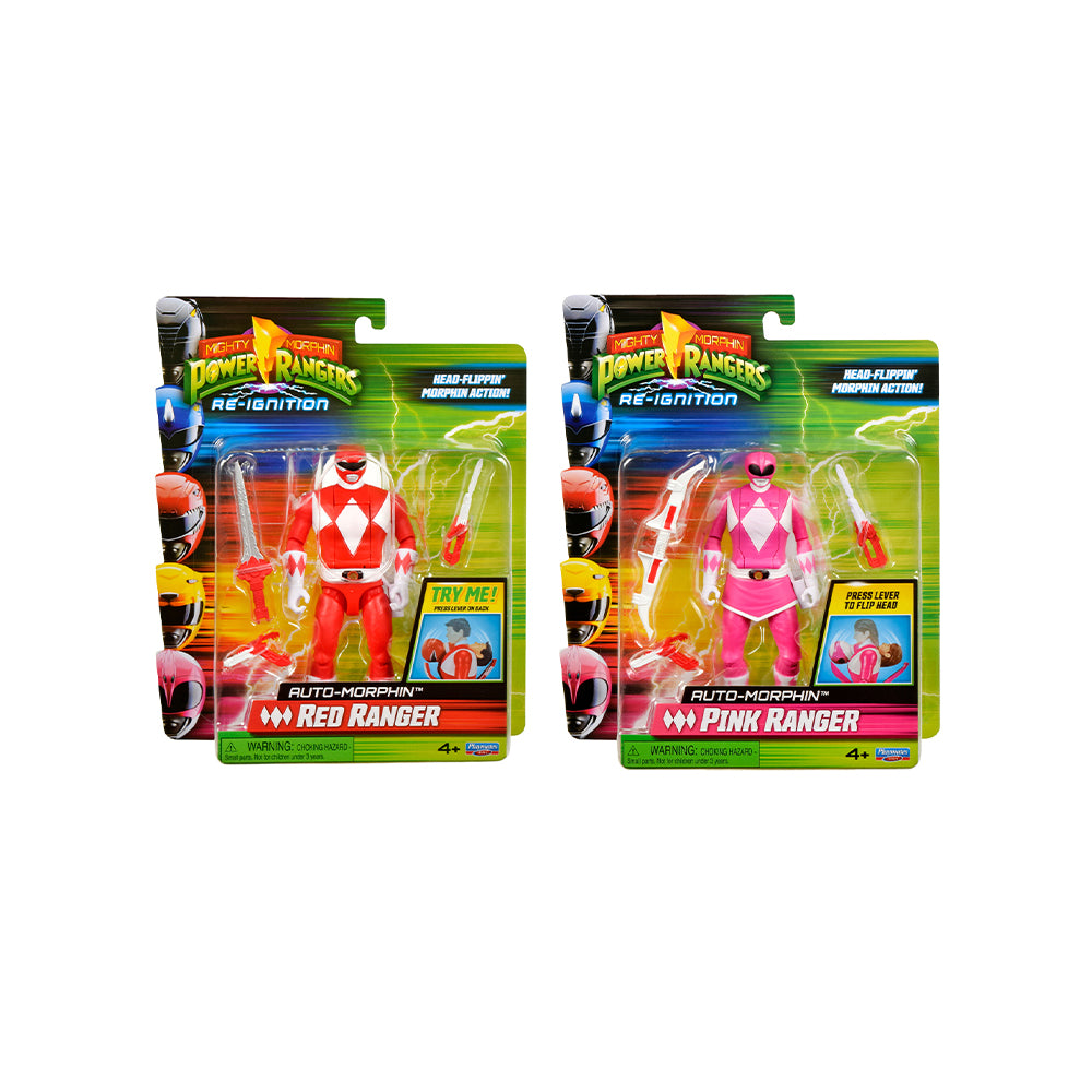Mighty Morphin Power Rangers Re-Ignition - Auto-Morphin Flippin' Action (Assorted)