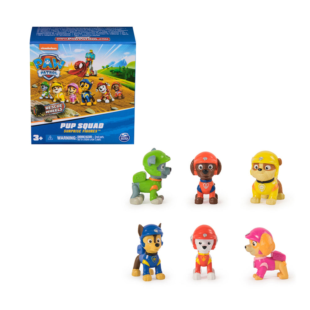 Paw Patrol Rescue Wheels Pup Squad Surprise Mini Figures